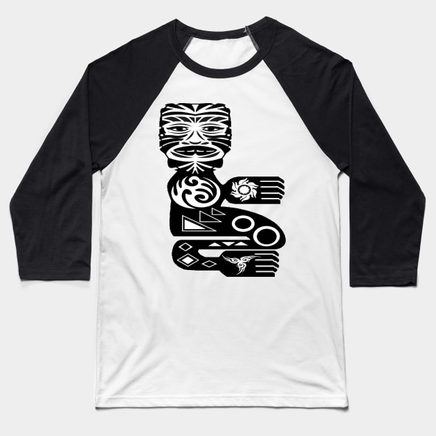 Tribal Meanings Baseball T-Shirt by AROJA